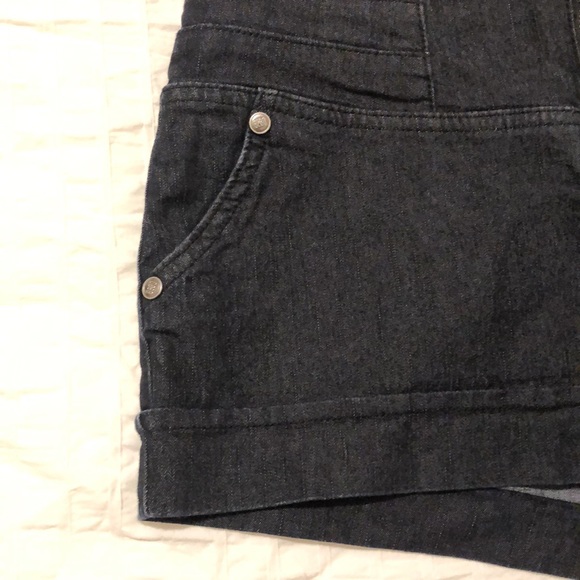 Bedo Femme High Rise Dark Denim Shorts - Vintage - Picture 7 of 12
